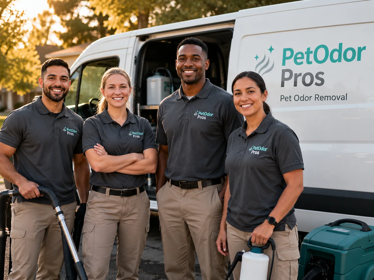 Pet Odor Removal team serving Calvin, PA